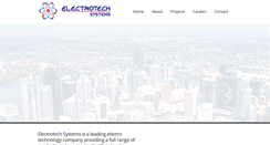 Desktop Screenshot of electrotechsystems.com.au
